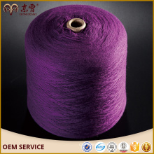 Nm 2/60 Wholesale 100% Cashmere Yarn Knitting Dyed yarn free sample provide